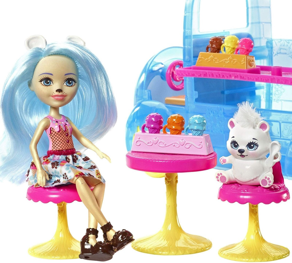 Barbie Enchantimals Mobilna kawiarenka FRT96 /1