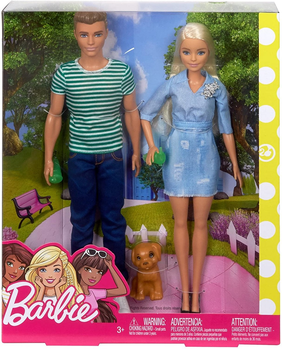 Barbie + Ken zestaw lalek FTB72 /4