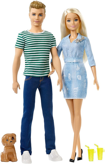 Barbie + Ken zestaw lalek FTB72 /4