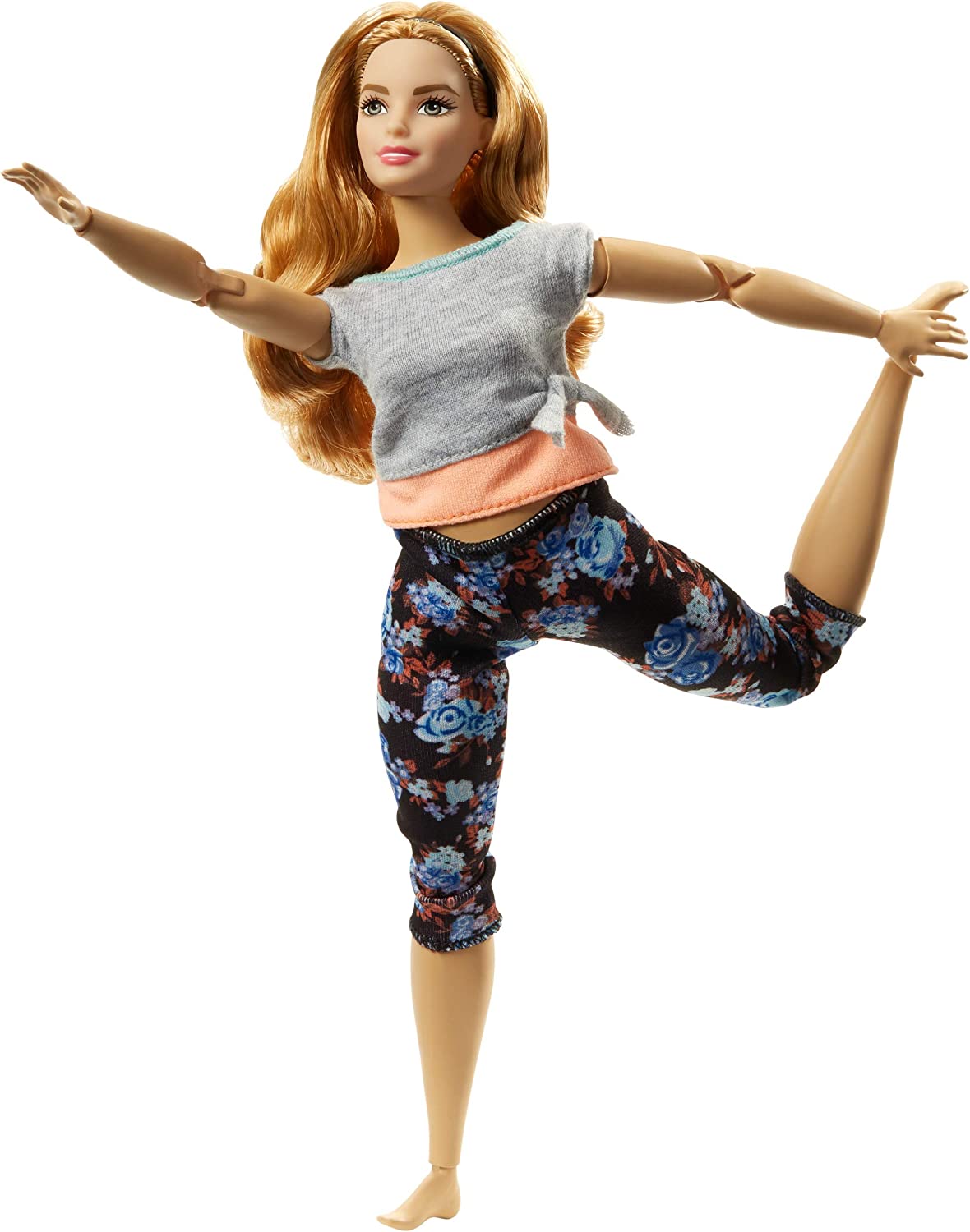 Barbie lalka Made to Move ruda FTG84