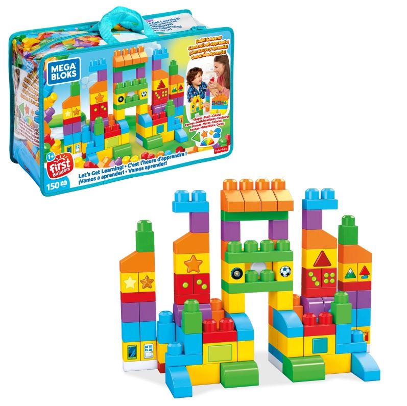 MEGA BLOKS czas na naukę torba 150el  FVJ49 /2