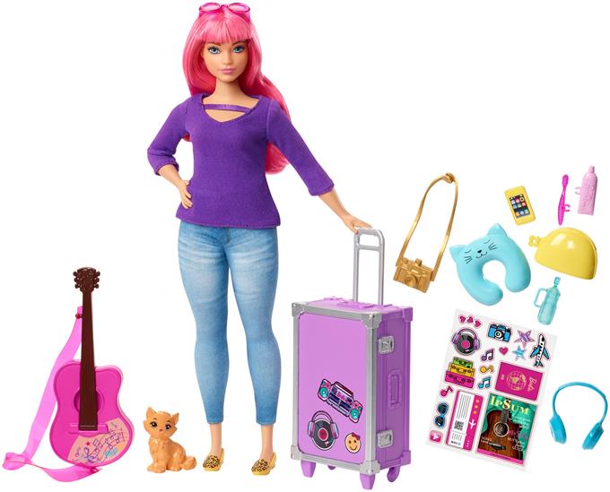 Barbie Daisy z kotkiem w podróży FWV26 /6