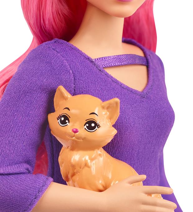 Barbie Daisy z kotkiem w podróży FWV26 /6