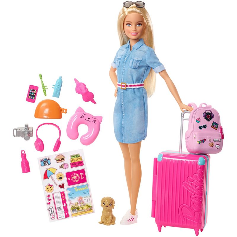 Barbie z pieskiem w podróży FWV25 /6