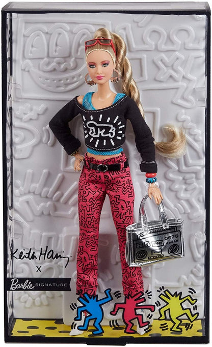 Barbie lalka kolekcjonerska Keith Haring FXD87