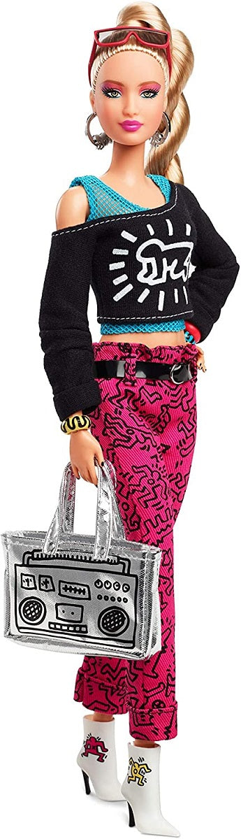 Barbie lalka kolekcjonerska Keith Haring FXD87