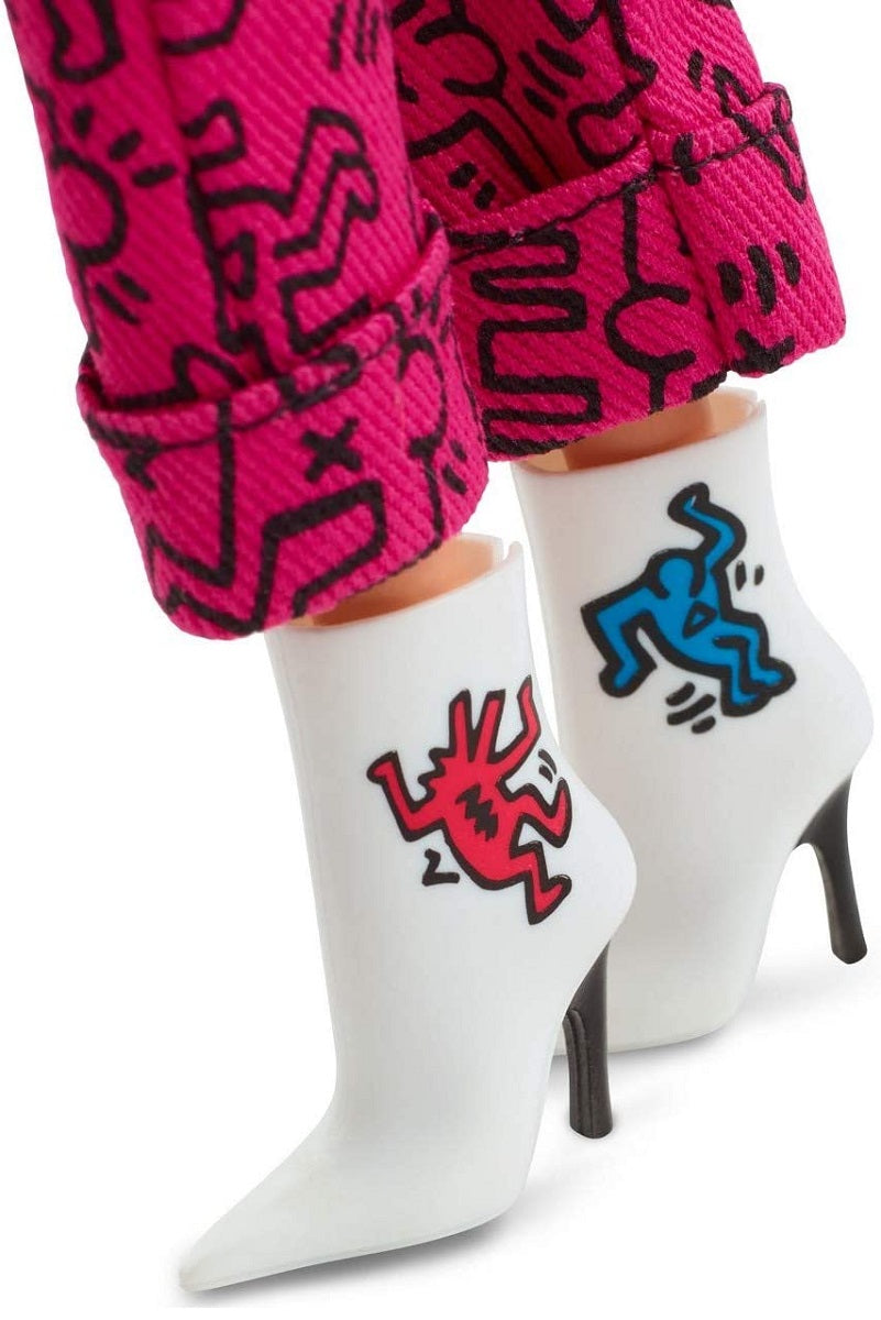 Barbie lalka kolekcjonerska Keith Haring FXD87