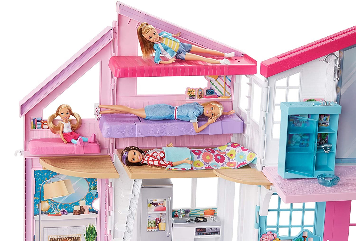 Barbie domek Malibu 6 pokoi+akces FXG57 /1