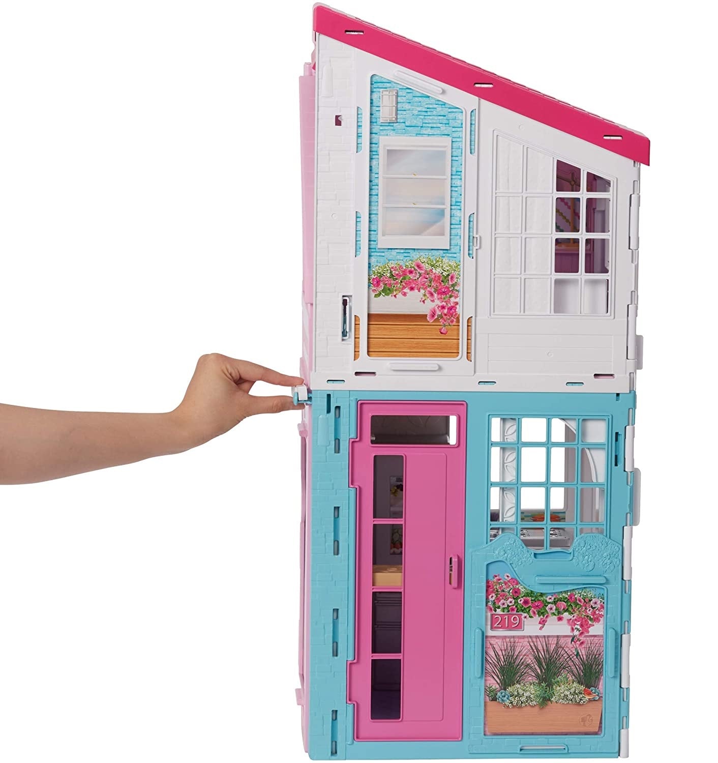 Barbie domek Malibu 6 pokoi+akces FXG57 /1