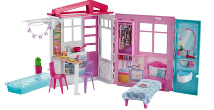 Barbie przytulny domek z wyposaż. FXG54 /2