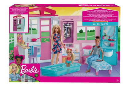 Barbie przytulny domek z wyposaż. FXG54 /2