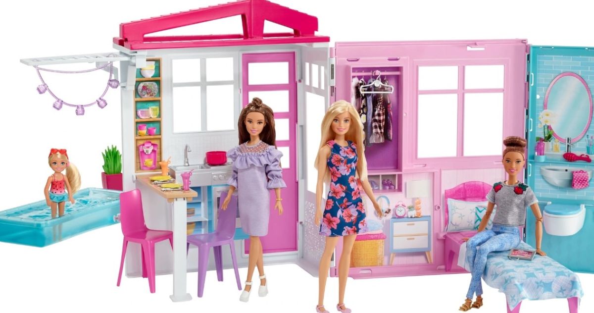 Barbie przytulny domek z wyposaż. FXG54 /2