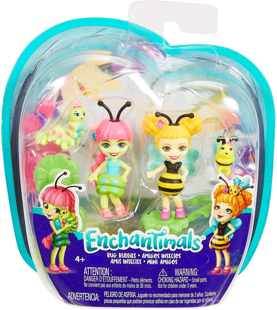 Enchantimals Małe przyjaciółki 2pak FXM86 FXM88