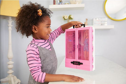 Barbie szafa na ubranka+lalka GBK12 /3