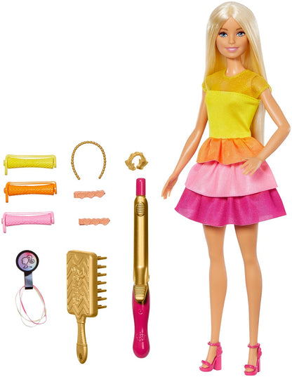 MATTEL Barbie lalka Stylowe loki GBK24