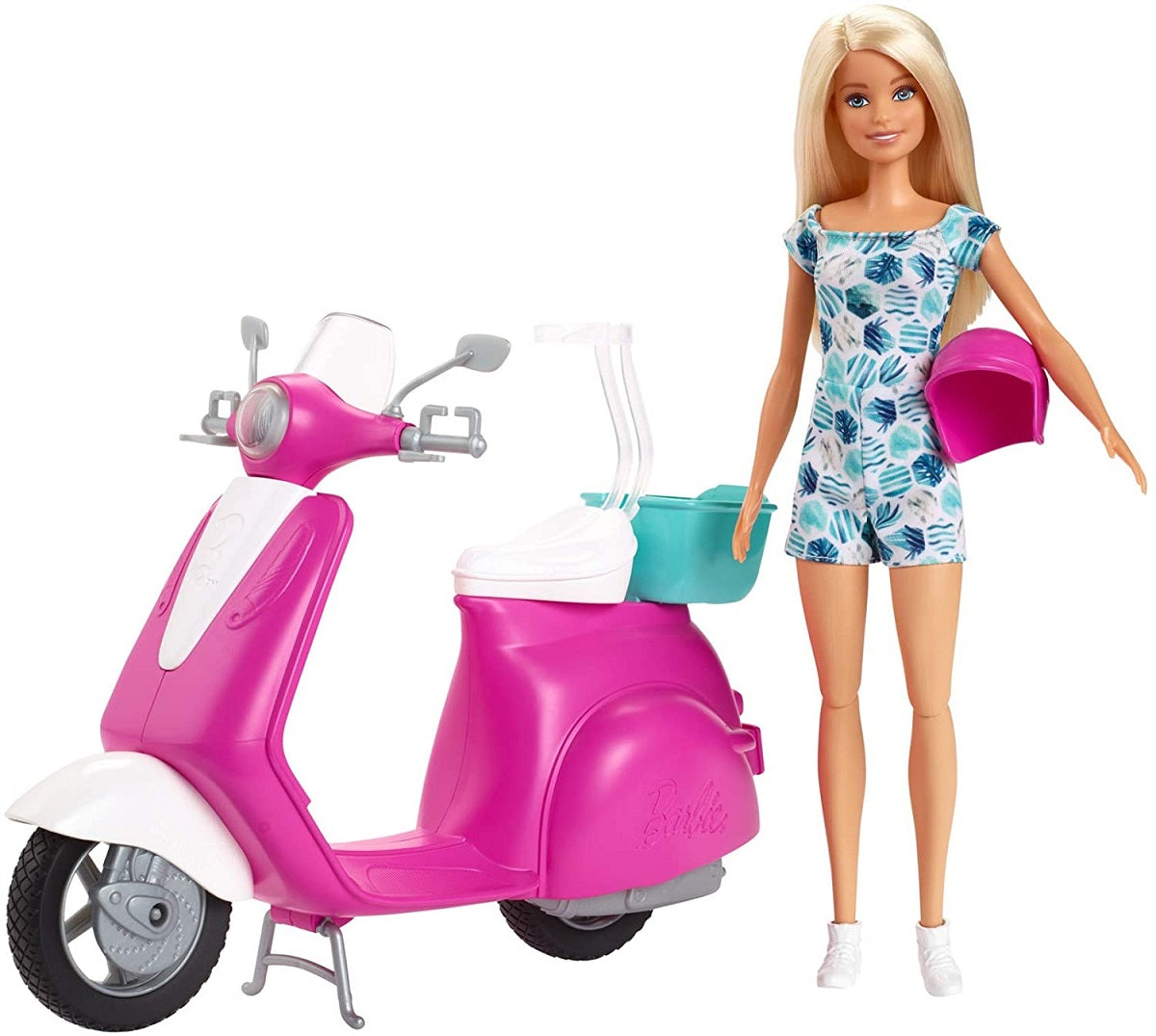 Barbie lalka + skuter GBK85 /4