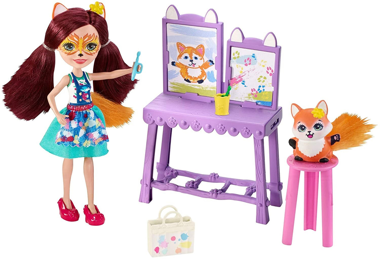 Barbie Enchantimals lalka +zwierzątka GBX03 FCC62