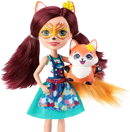 Barbie Enchantimals lalka +zwierzątka GBX03 FCC62