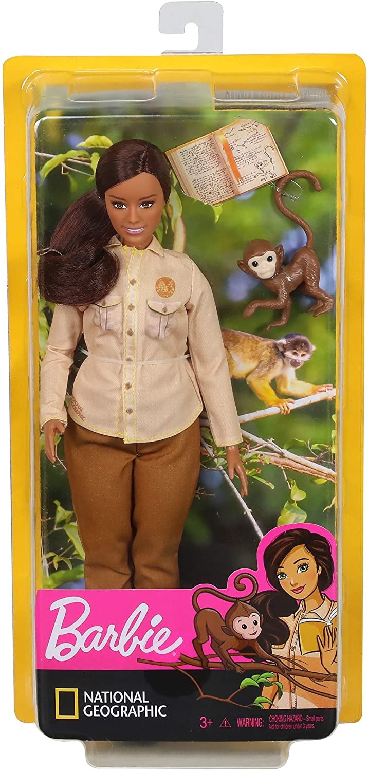 Barbie lalka National Geogr.GDM48 GDM44