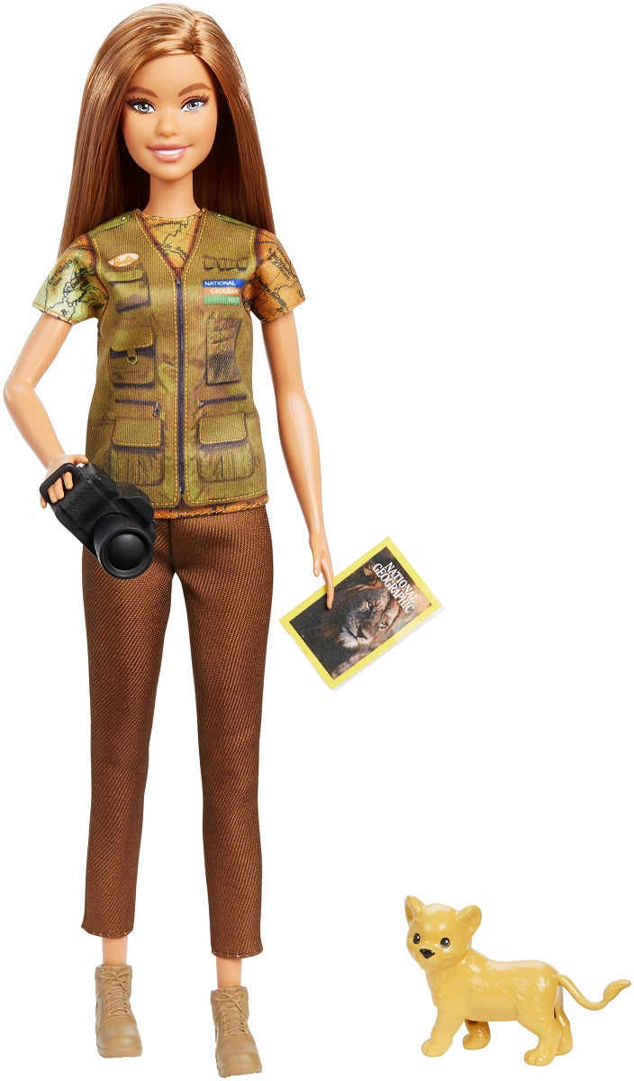 Barbie lalka National Geogr.GDM46 GDM44