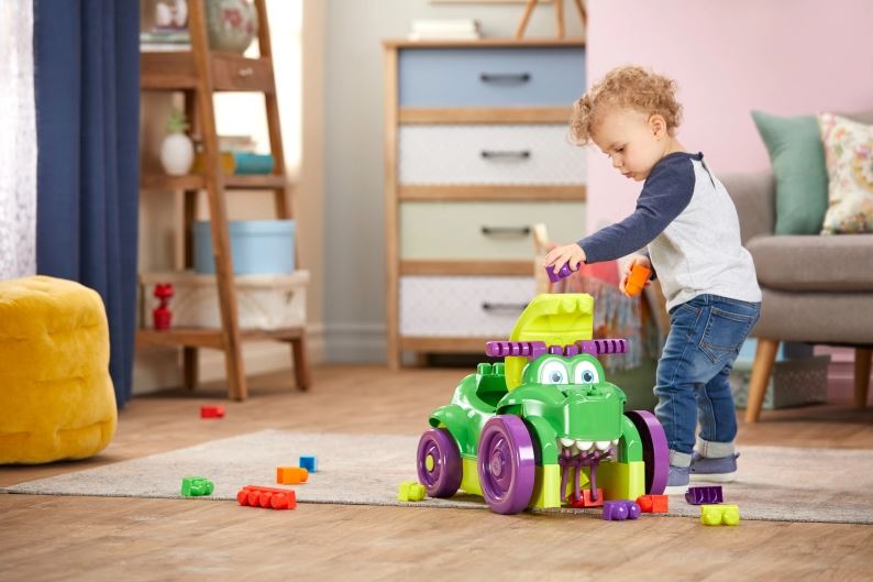 MEGA BLOKS Jeździk zjadacz klocków GFG22 /2
