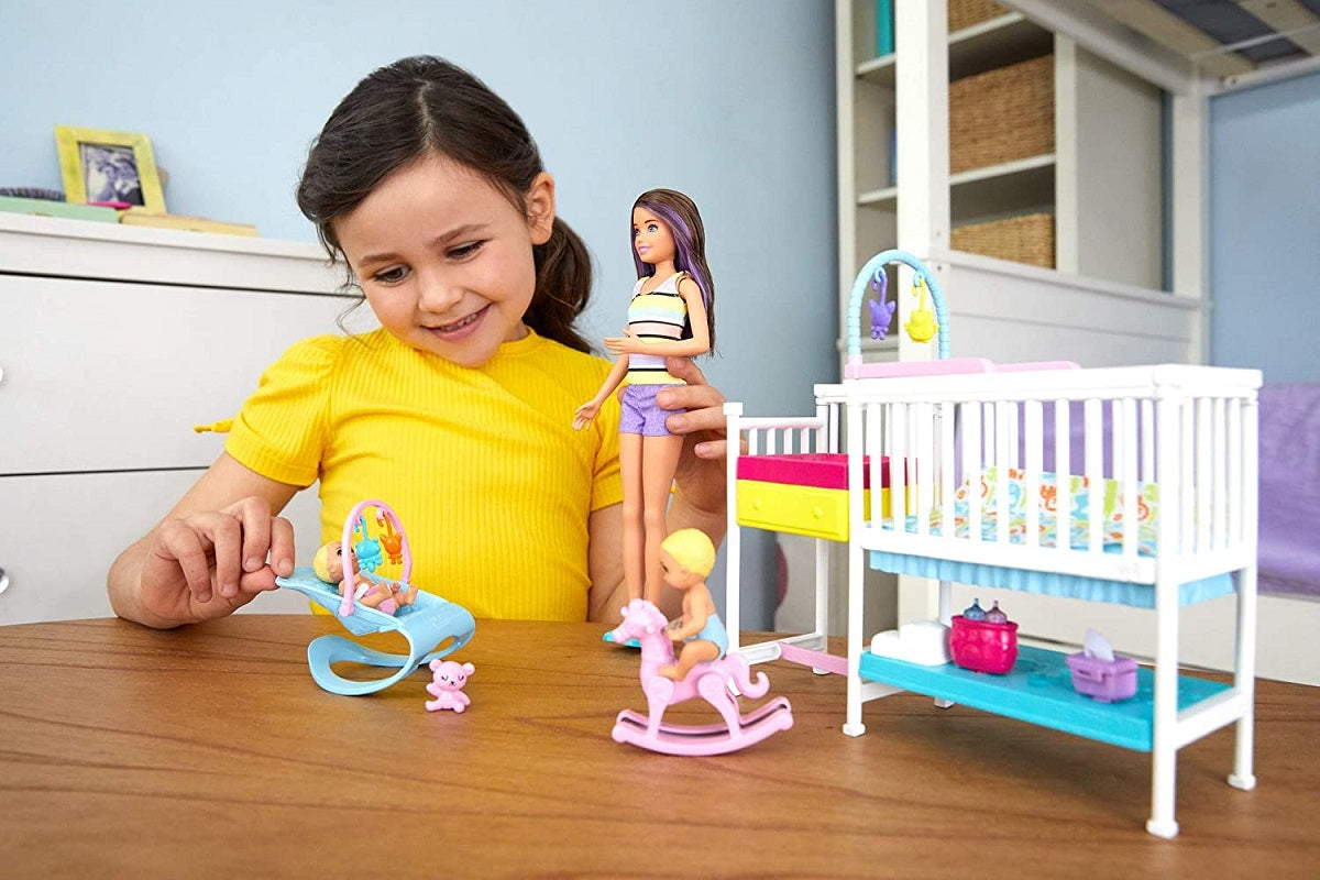 MATTEL Barbie Skipper opiekunka zestaw GFL38