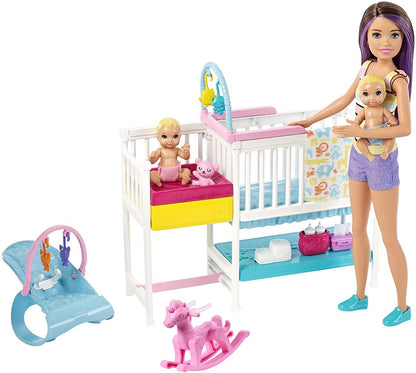 MATTEL Barbie Skipper opiekunka zestaw GFL38