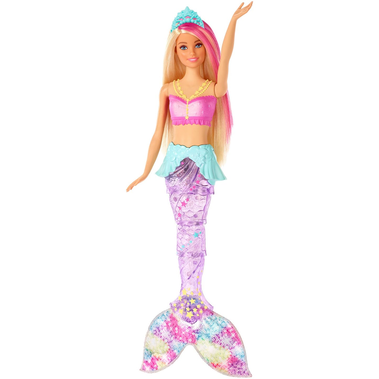 Barbie Magiczna Syrenka świecący ogon GFL82 /4