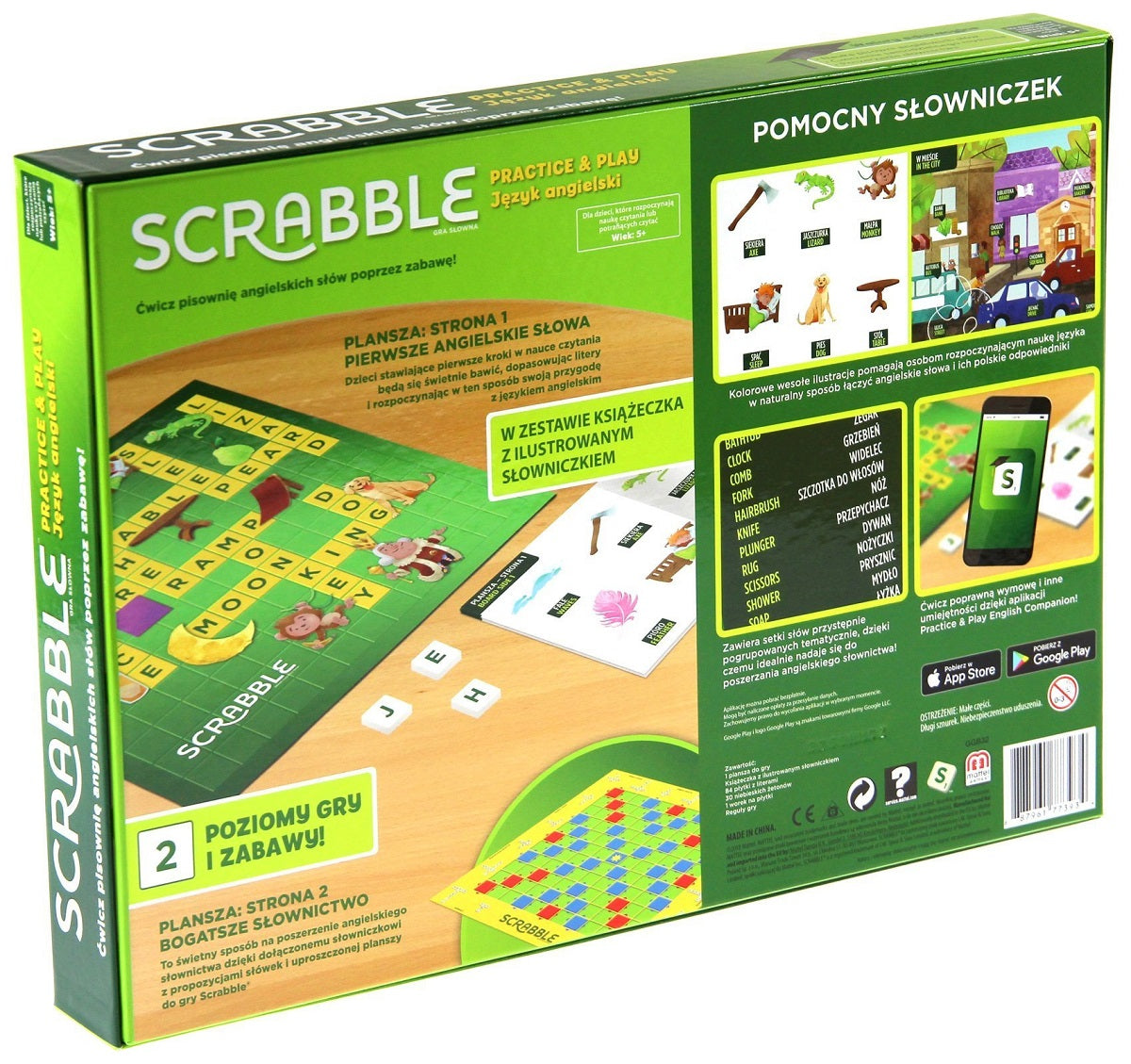 Gra SCRABBLE PRACTICE & PLAY GGB32 /6