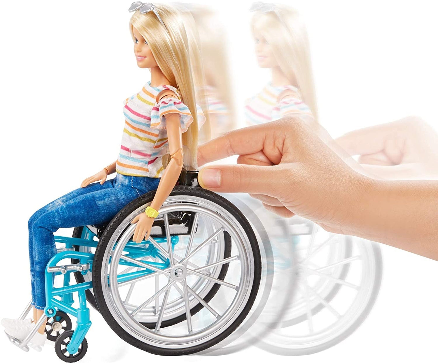 Barbie lalka na wózku inwalidzkim GGL22 /2