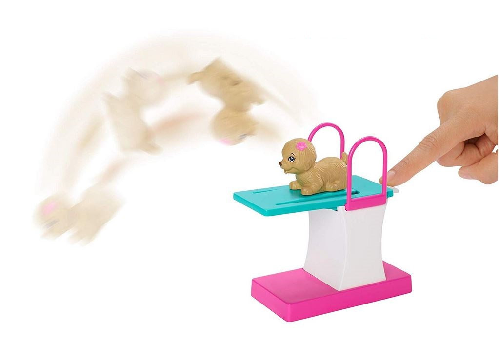 Barbie pływaczka zestaw z pieskiem GHK23 /6