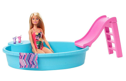 Barbie lalka + basen GHL91 /4