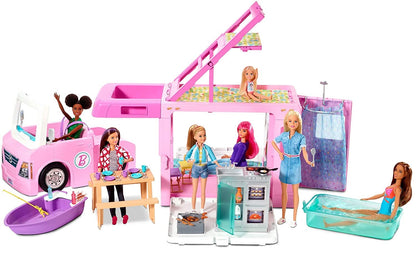 Barbie kamper 3w1 umeblowany GHL93 /1