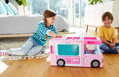 Barbie kamper 3w1 umeblowany GHL93 /1