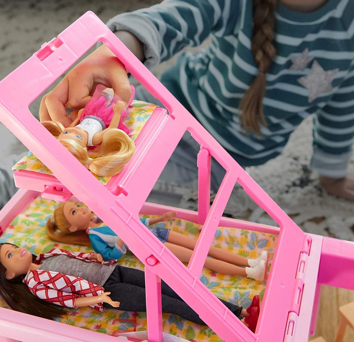 Barbie kamper 3w1 umeblowany GHL93 /1