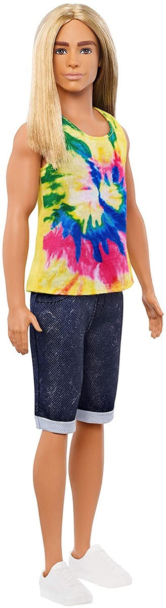 Barbie Ken stylowy długie włosy GHW66