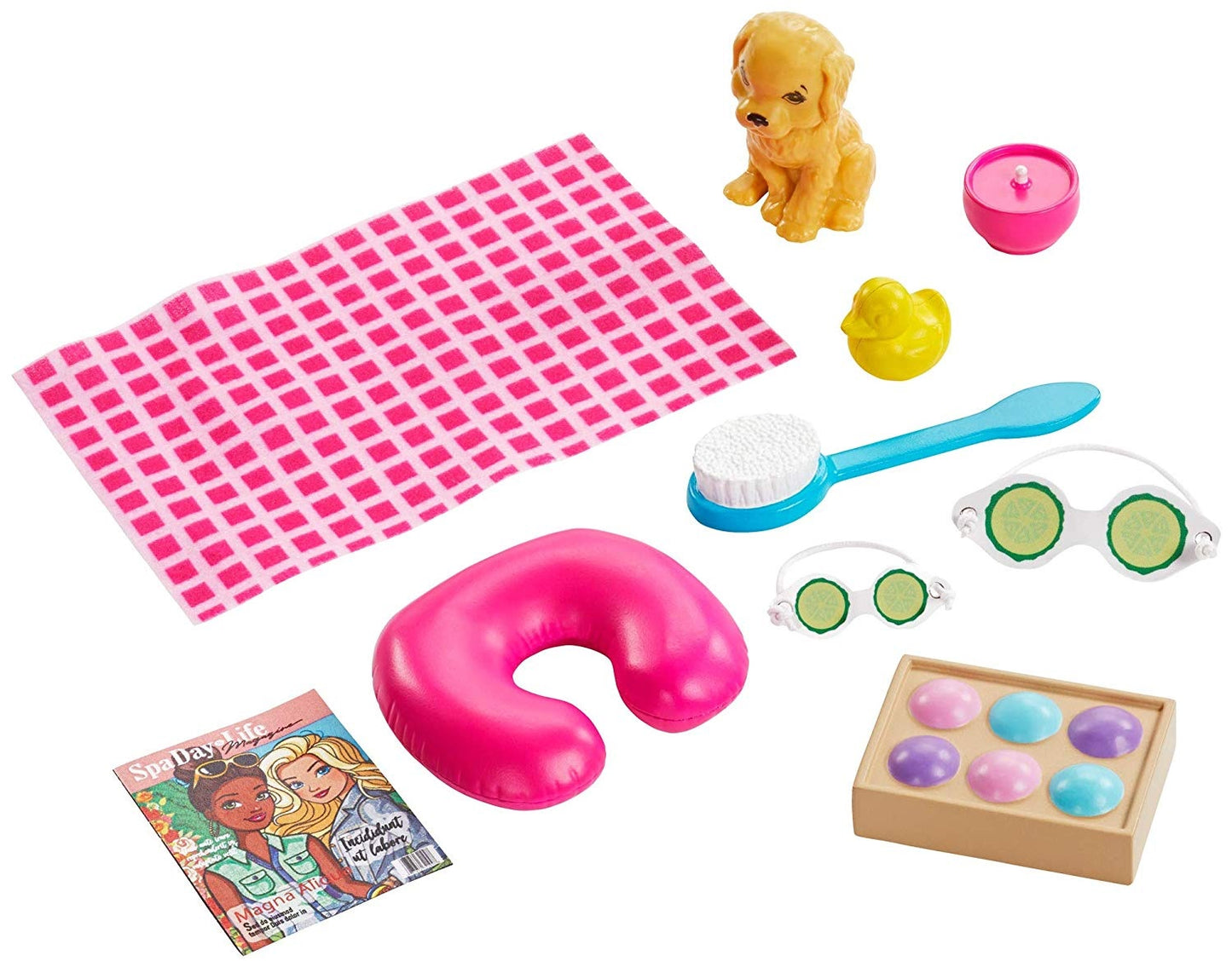 Barbie Relaks w SPA lalka + akcesoria GJG55