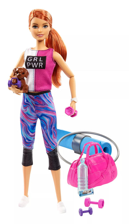 Barbie Relaks na siłowni+akcesoria GJG57 GKH73 /6