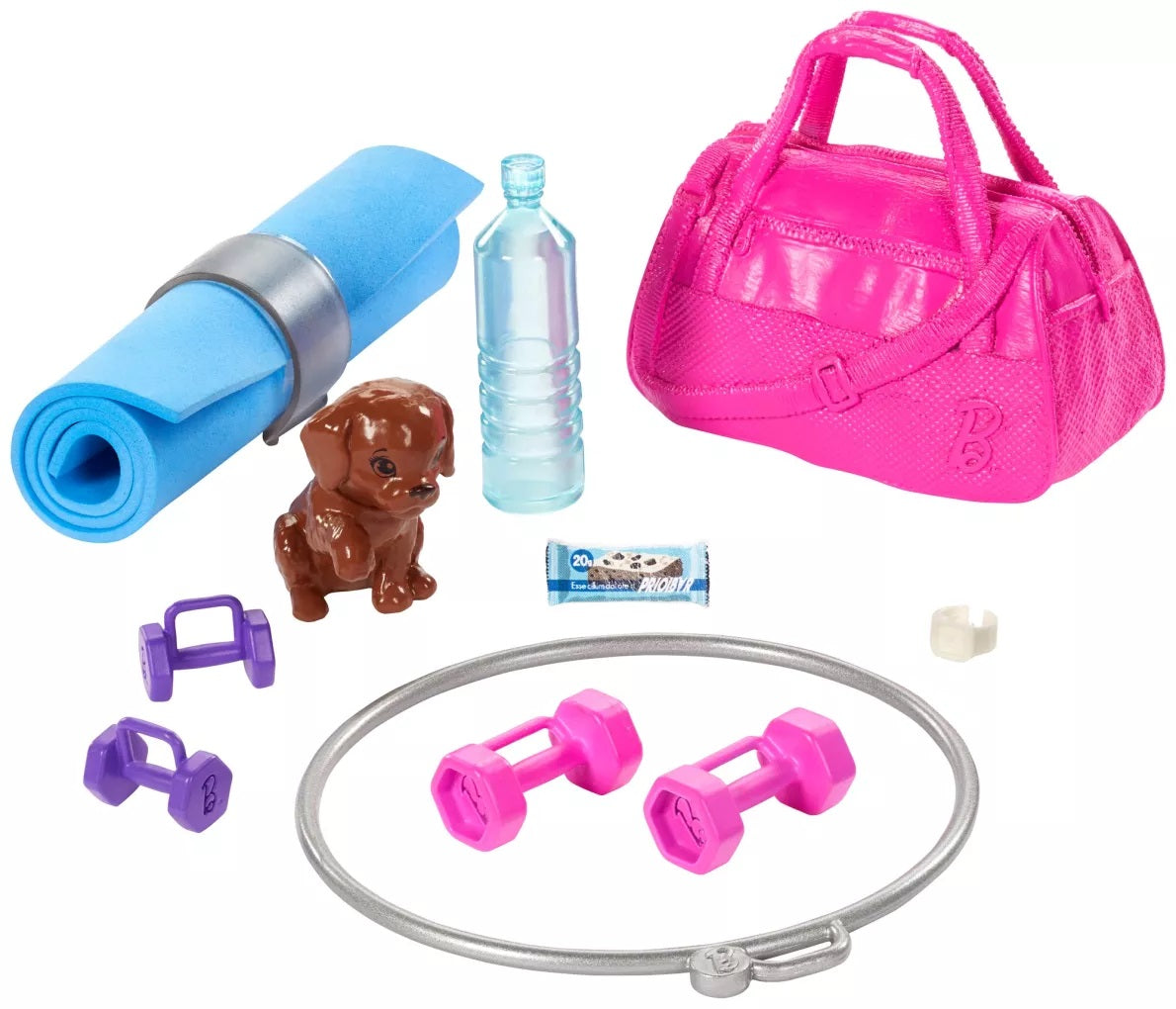 Barbie Relaks na siłowni+akcesoria GJG57 GKH73 /6