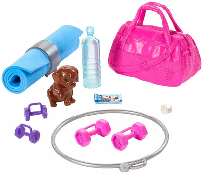 Barbie Relaks na siłowni+akcesoria GJG57 GKH73 /6