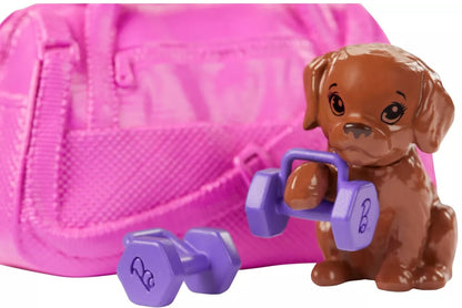 Barbie Relaks na siłowni+akcesoria GJG57 GKH73 /6