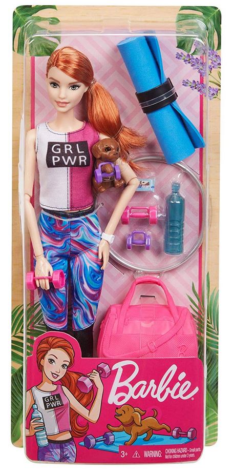 Barbie Relaks na siłowni+akcesoria GJG57 GKH73 /6