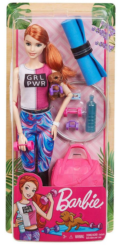 Barbie Relaks na siłowni+akcesoria GJG57 GKH73 /6