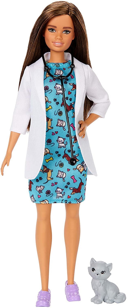 Barbie kariera lalka Weterynarz DVF50 GJL63 /6