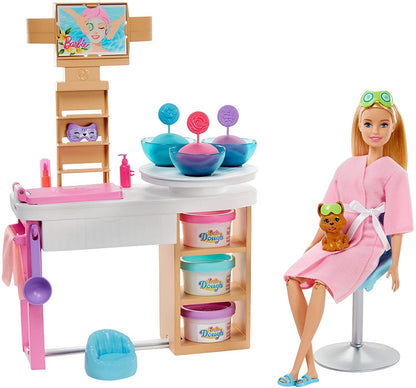 Barbie salon SPA maseczka na twarz zestaw GJR84 /3