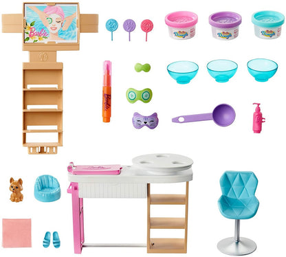 Barbie salon SPA maseczka na twarz zestaw GJR84 /3