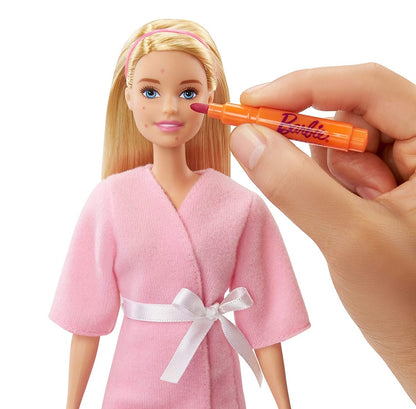 Barbie salon SPA maseczka na twarz zestaw GJR84 /3