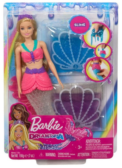 Barbie lalka Syrenka slime GKT75 /4