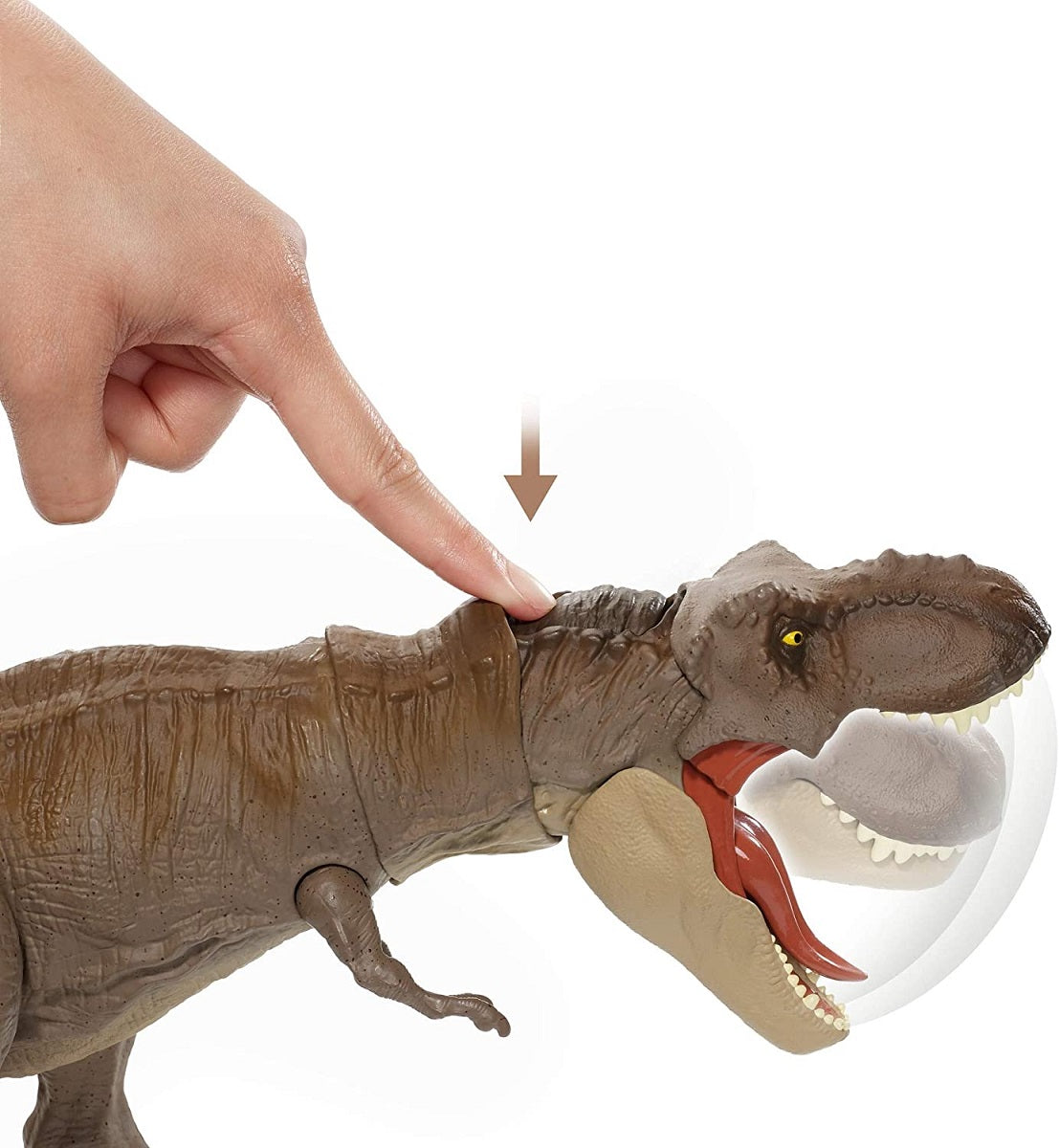 JURASSIC WORLD T-Rex rusza szczęką GLC12 /2