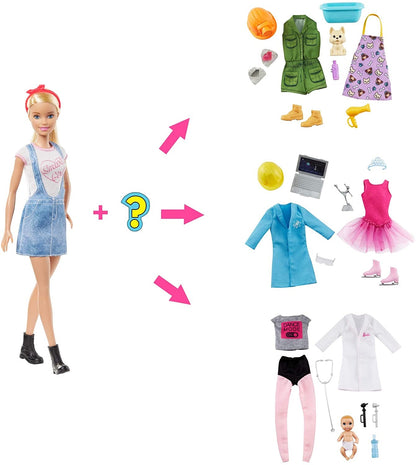 Barbie lalka blond kariera niespodzianka GLH62 /3